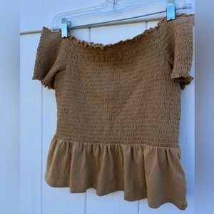 American Eagle Peplum Top